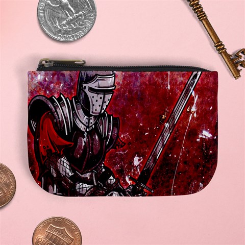 Knight Mini Coin Purse from ArtsNow.com Front