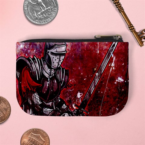 Knight Mini Coin Purse from ArtsNow.com Back