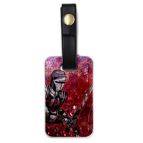 Knight Luggage Tag (one side) from ArtsNow.com Front