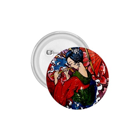 Geisha 1.75  Button from ArtsNow.com Front