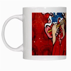 Geisha White Mug from ArtsNow.com Left