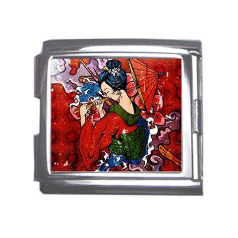 Geisha Mega Link Italian Charm (18mm) from ArtsNow.com Front