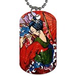 Geisha Dog Tag (One Side)