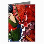 Geisha Greeting Card