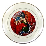 Geisha Porcelain Plate