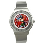 Geisha Stainless Steel Watch