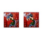 Geisha Cufflinks (Square)