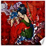 Geisha Canvas 12  x 12 