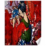 Geisha Canvas 16  x 20 