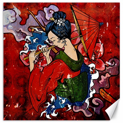 Geisha Canvas 20  x 20  from ArtsNow.com 19 x19.27  Canvas - 1