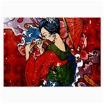 Geisha Glasses Cloth (Large, Two Sides)