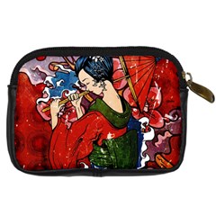 Geisha Digital Camera Leather Case from ArtsNow.com Back