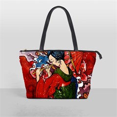 Geisha Classic Shoulder Handbag from ArtsNow.com Front