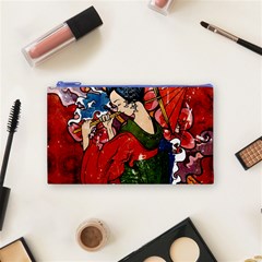 Geisha Cosmetic Bag (Small) from ArtsNow.com Front