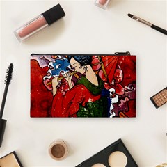 Geisha Cosmetic Bag (Small) from ArtsNow.com Back