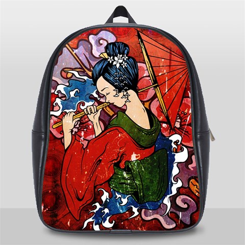 Geisha School Bag (Large) from ArtsNow.com Front