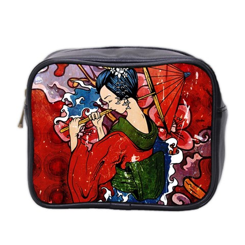 Geisha Mini Toiletries Bag (Two Sides) from ArtsNow.com Front