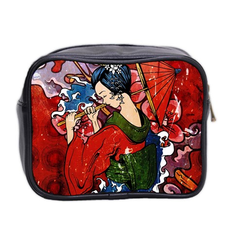 Geisha Mini Toiletries Bag (Two Sides) from ArtsNow.com Back