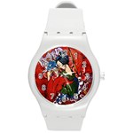 Geisha Round Plastic Sport Watch Medium