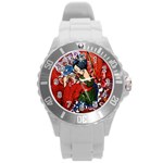 Geisha Round Plastic Sport Watch Large