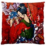 Geisha Large Cushion Case (One Side)