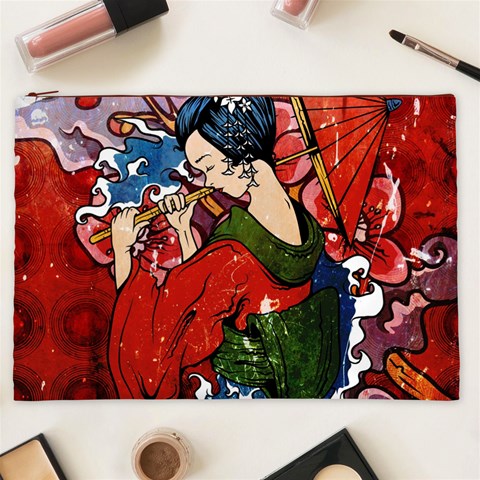 Geisha Cosmetic Bag (XXL) from ArtsNow.com Front