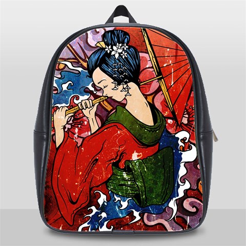 Geisha School Bag (XL) from ArtsNow.com Front