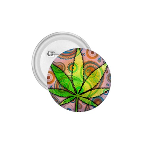 Ganja 1.75  Button from ArtsNow.com Front