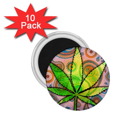 Ganja 1.75  Magnet (10 pack)  from ArtsNow.com Front