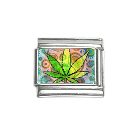 Ganja Italian Charm (9mm) from ArtsNow.com Front