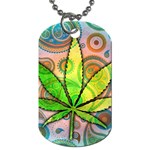 Ganja Dog Tag (One Side)