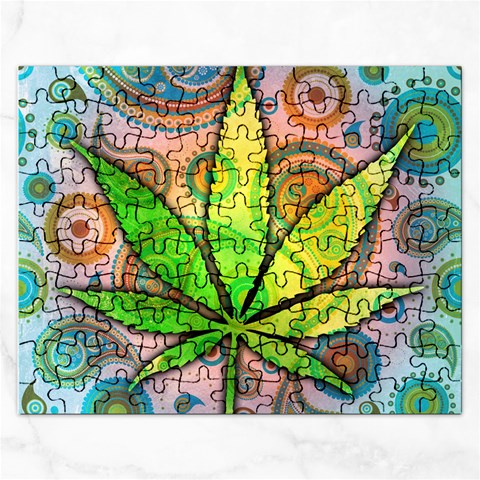 Ganja Jigsaw Puzzle (Rectangular) from ArtsNow.com Front