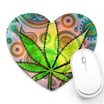 Ganja Heart Mousepad