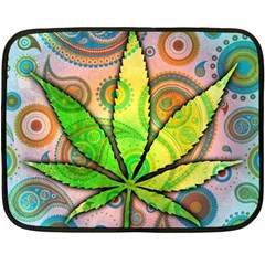 Ganja Double Sided Fleece Blanket (Mini) from ArtsNow.com 35 x27  Blanket Front