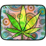 Ganja Double Sided Fleece Blanket (Mini)