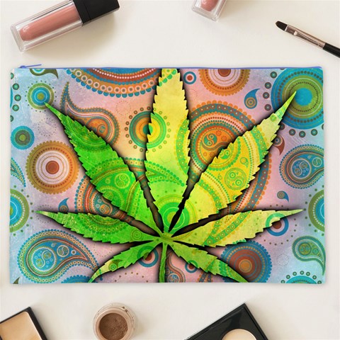 Ganja Cosmetic Bag (XXL) from ArtsNow.com Front