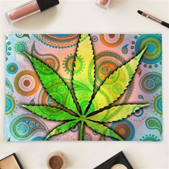 Ganja Cosmetic Bag (XXL) from ArtsNow.com Back