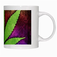 Pot Leaf White Mug from ArtsNow.com Right