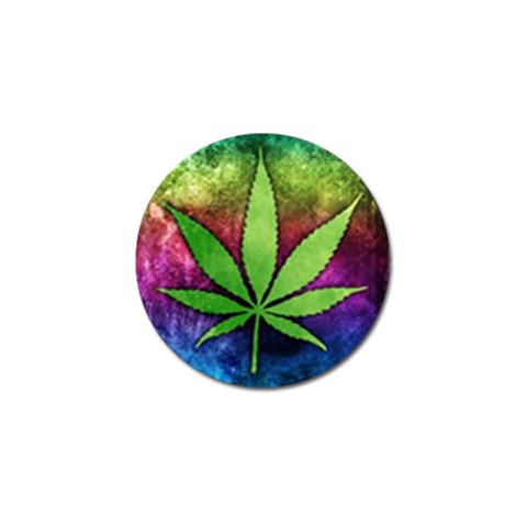 Pot Leaf Golf Ball Marker (10 pack) from ArtsNow.com Front