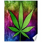 Pot Leaf Canvas 16  x 20 