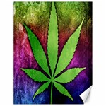 Pot Leaf Canvas 18  x 24 