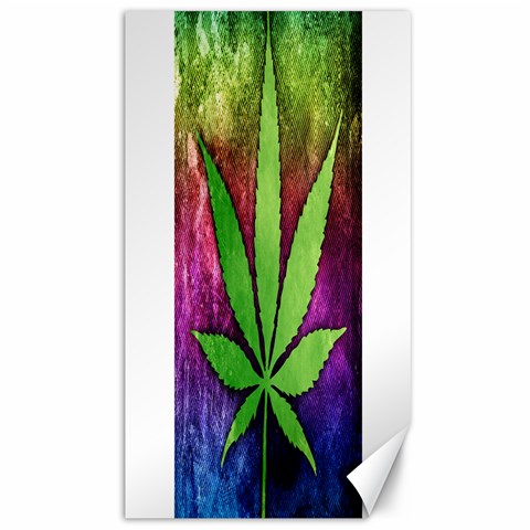 Pot Leaf Canvas 40  x 72  from ArtsNow.com 39.28 x69.23  Canvas - 1