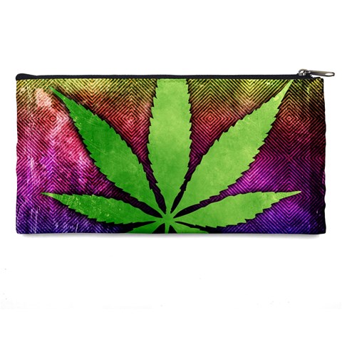 Pot Leaf Pencil Case from ArtsNow.com Back