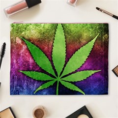 Pot Leaf Cosmetic Bag (XL) from ArtsNow.com Front