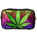 Pot Leaf Toiletries Bag (Two Sides)