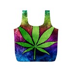 Pot Leaf Full Print Recycle Bag (S)