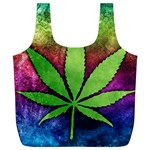 Pot Leaf Full Print Recycle Bag (XL)