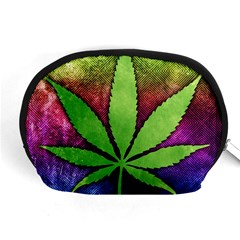 Pot Leaf Accessory Pouch (Medium) from ArtsNow.com Front