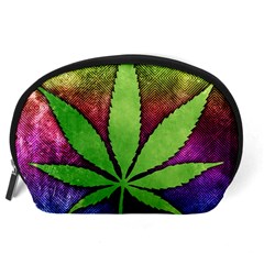 Pot Leaf Accessory Pouch (Large) from ArtsNow.com Back