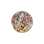 White Tiger Golf Ball Marker (4 pack)